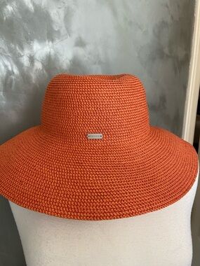 Betmar New York Orange Packable Hat